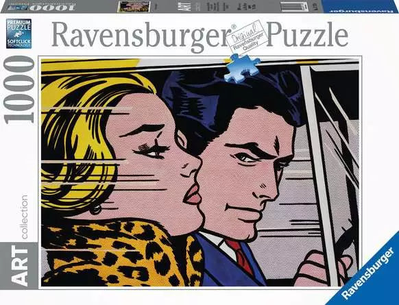 Ravensburger Roy Lichtenstein in the Car