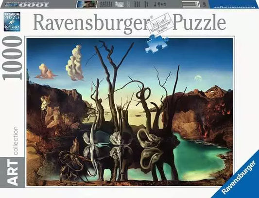 Ravensburger Salvador Dali Swans reflecting Elephants